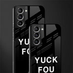 yuck fou glass case for samsung galaxy s21 plus image-2