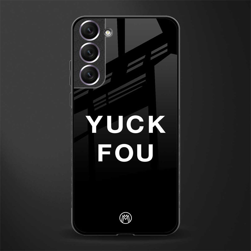 yuck fou glass case for samsung galaxy s21 plus image