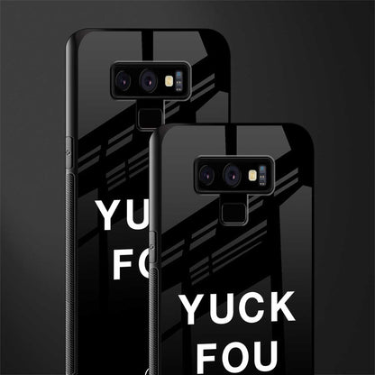 yuck fou glass case for samsung galaxy note 9 image-2