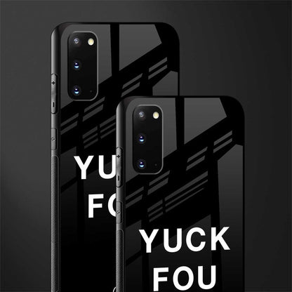 yuck fou glass case for samsung galaxy s20 image-2