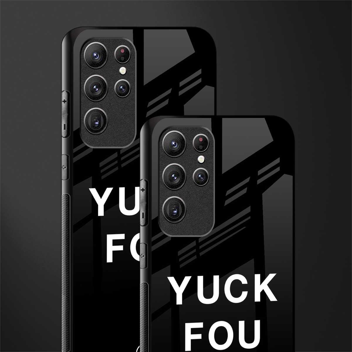 yuck fou glass case for samsung galaxy s21 ultra image-2