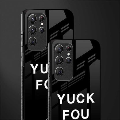 yuck fou glass case for samsung galaxy s21 ultra image-2