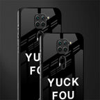 yuck fou glass case for redmi note 9 image-2