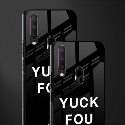 yuck fou glass case for vivo y15 image-2