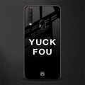 yuck fou glass case for vivo y12 image