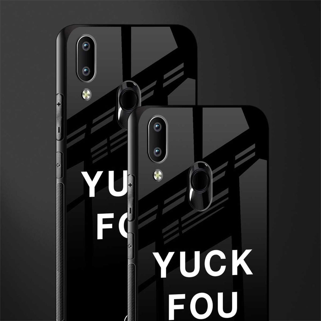 yuck fou glass case for vivo y93 image-2