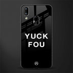 yuck fou glass case for vivo y91 image