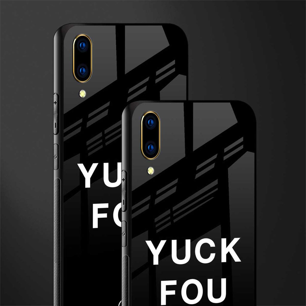 yuck fou glass case for vivo v11 pro image-2