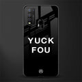 yuck fou glass case for vivo y50 image