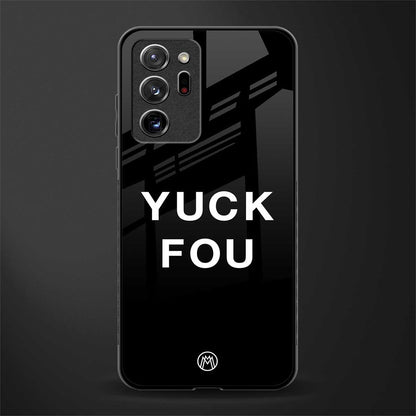 yuck fou glass case for samsung galaxy note 20 ultra 5g image