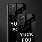 yuck fou glass case for samsung galaxy note 20 image-2