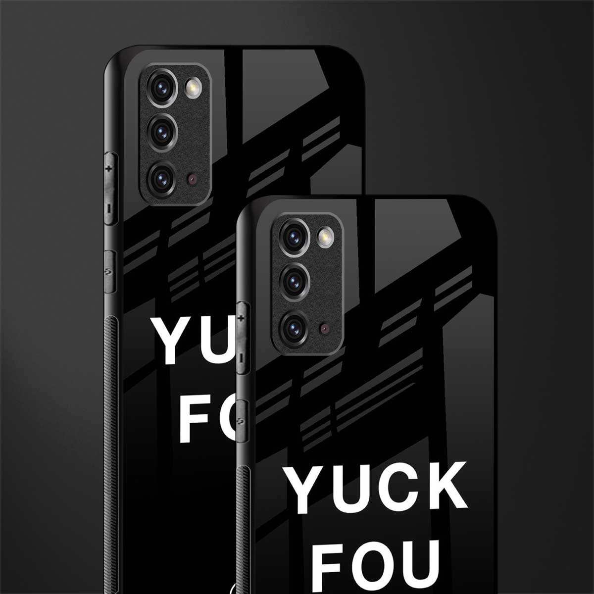 yuck fou glass case for samsung galaxy note 20 image-2