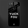 yuck fou glass case for realme c25 realme c25s image