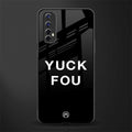 yuck fou glass case for realme narzo 20 pro image