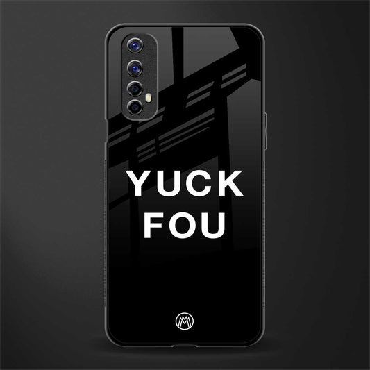 yuck fou glass case for realme 7 image
