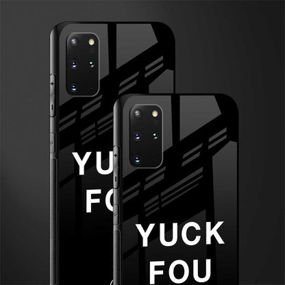 yuck fou glass case for samsung galaxy s20 plus image-2