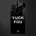 yuck fou glass case for samsung galaxy s20 plus image