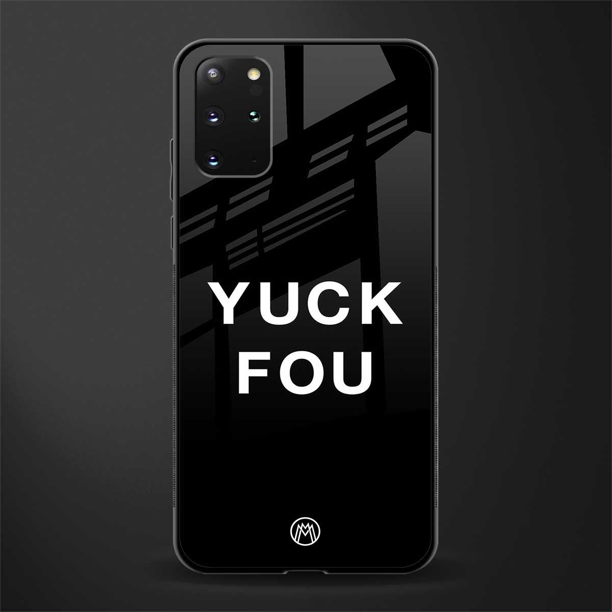 yuck fou glass case for samsung galaxy s20 plus image