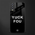 yuck fou glass case for vivo y20i vivo y20t image