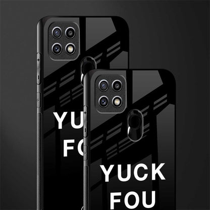 yuck fou glass case for oppo a15 image-2