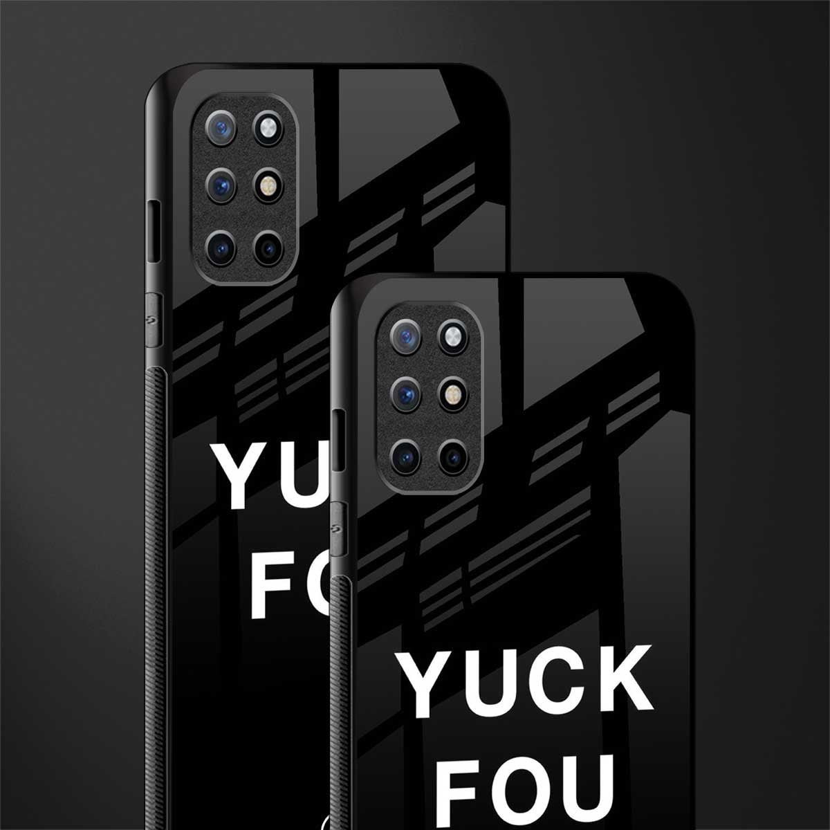 yuck fou glass case for oneplus 8t image-2