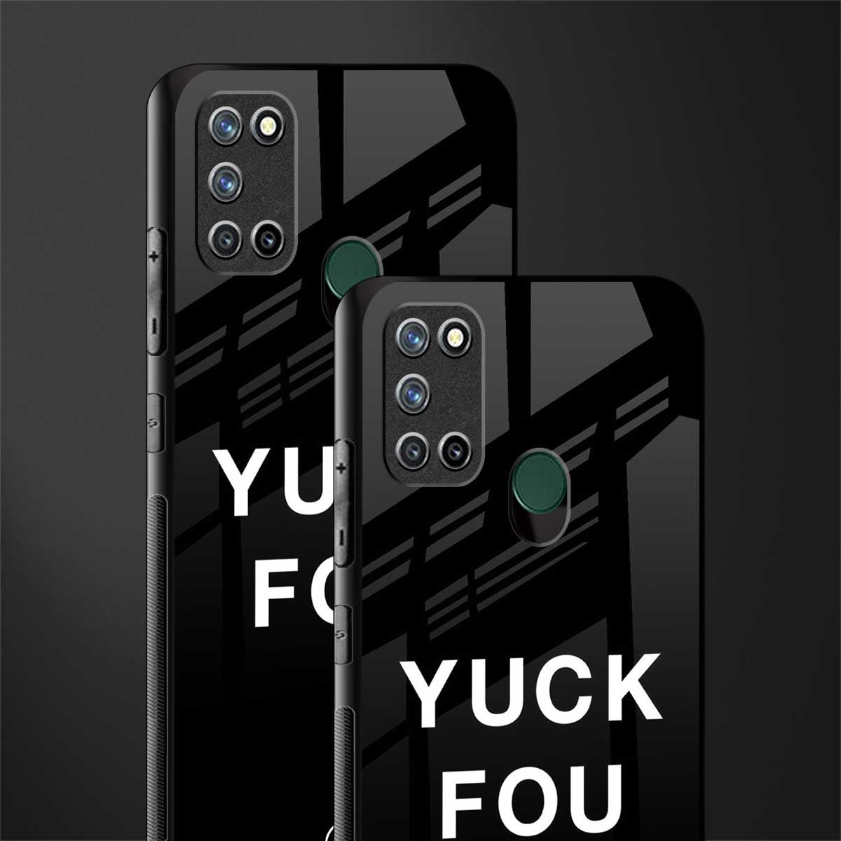yuck fou glass case for realme 7i image-2