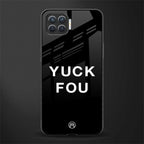 yuck fou glass case for oppo f17 image