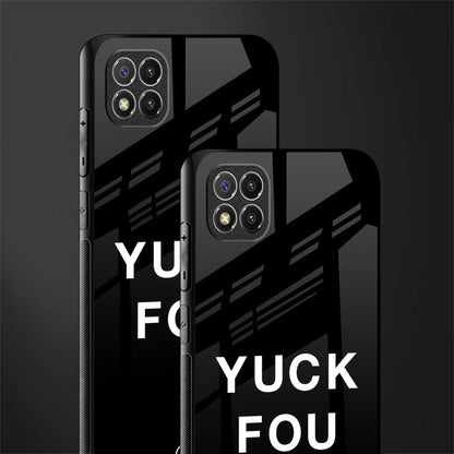 yuck fou glass case for poco c3 image-2