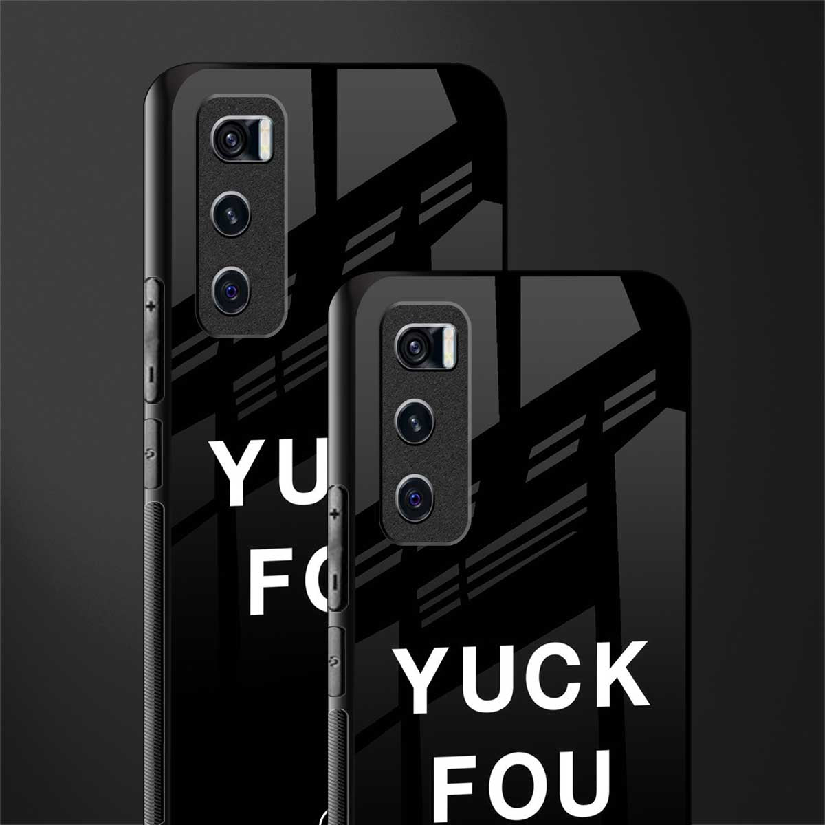 yuck fou glass case for vivo v20 se image-2