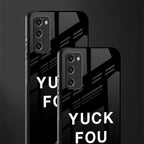 yuck fou glass case for samsung galaxy s20 fe image-2