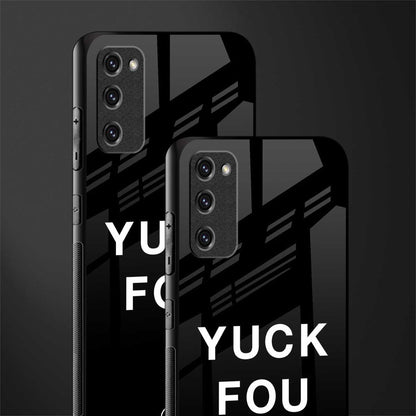 yuck fou glass case for samsung galaxy s20 fe image-2