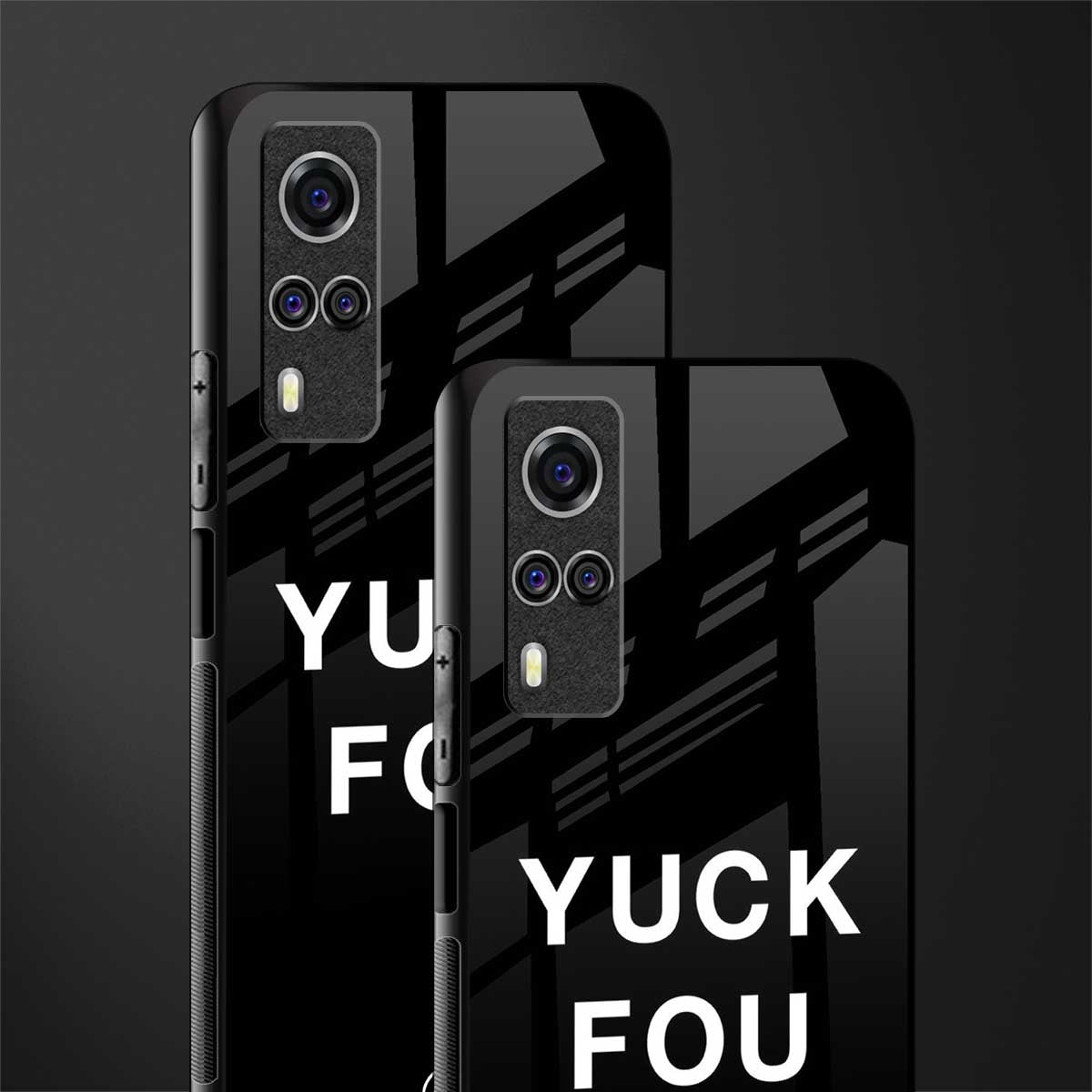 yuck fou glass case for vivo y51a image-2