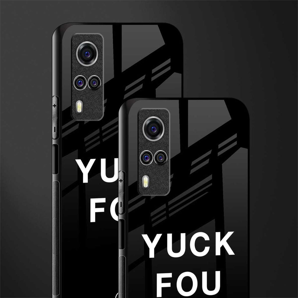 yuck fou glass case for vivo y53s image-2