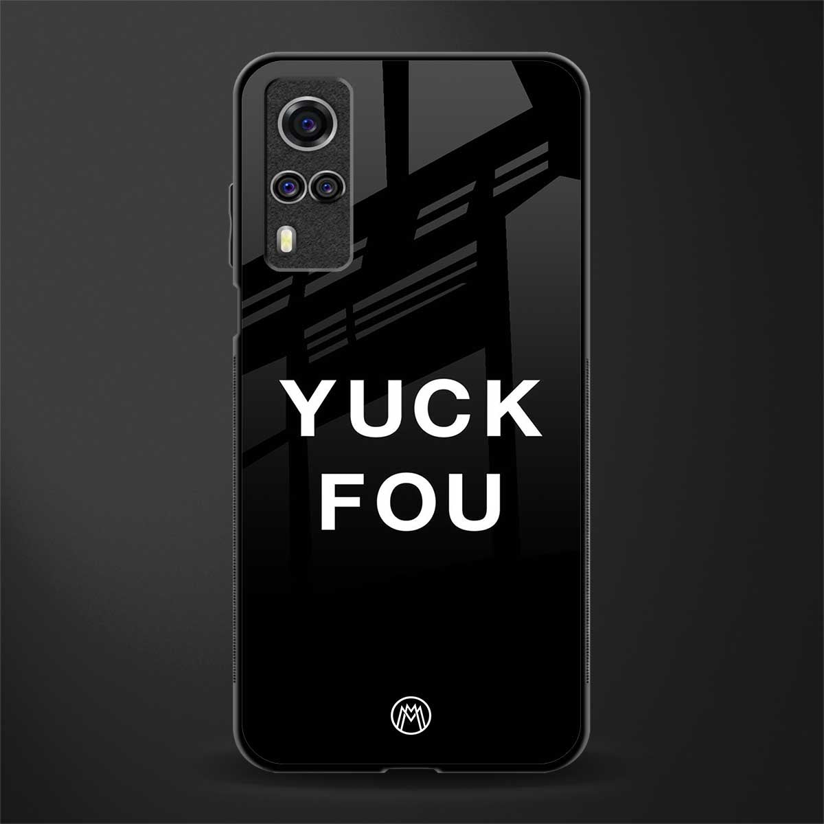 yuck fou glass case for vivo y51a image