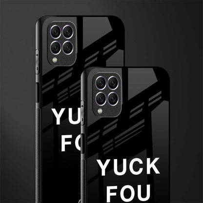 yuck fou glass case for samsung galaxy f62 image-2
