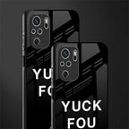 yuck fou glass case for redmi note 10s image-2