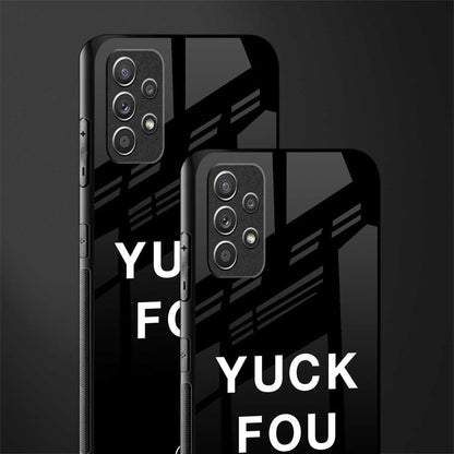 yuck fou glass case for samsung galaxy a32 4g image-2