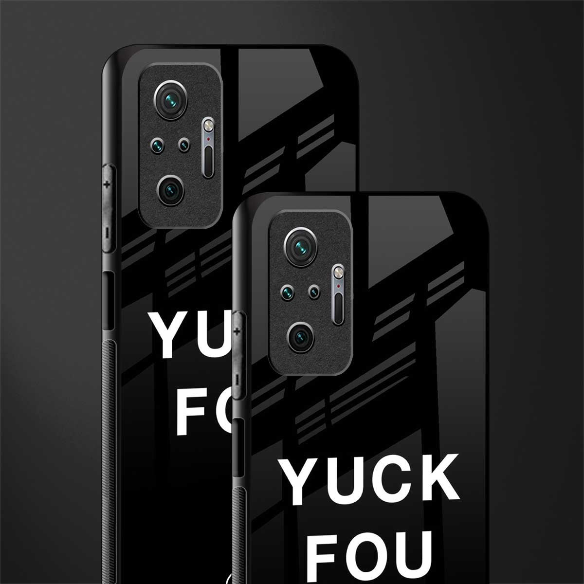 yuck fou glass case for redmi note 10 pro image-2