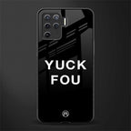 yuck fou glass case for oppo f19 pro image