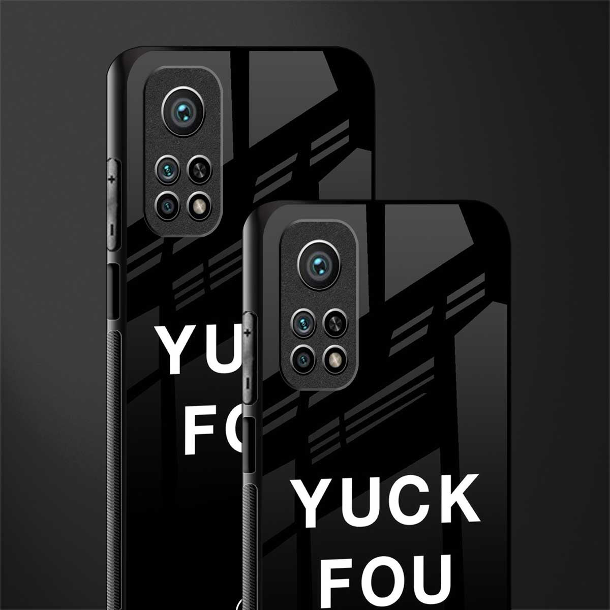 yuck fou glass case for mi 10t 5g image-2