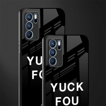 yuck fou glass case for oppo reno6 5g image-2