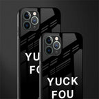 yuck fou glass case for iphone 11 pro max image-2