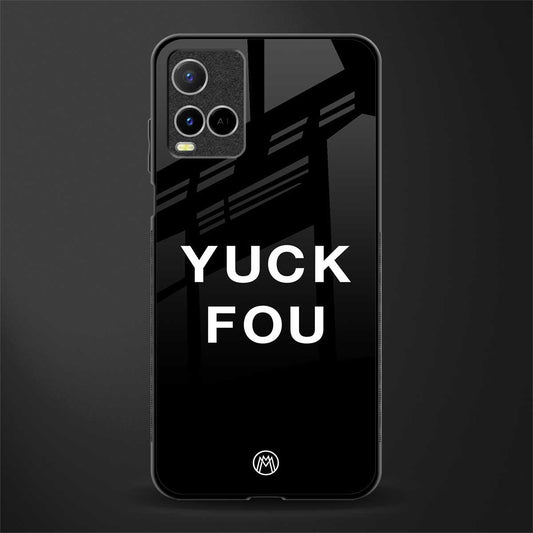 yuck fou glass case for vivo y33s vivo y33t image