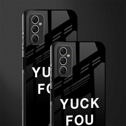 yuck fou glass case for samsung galaxy m52 5g image-2