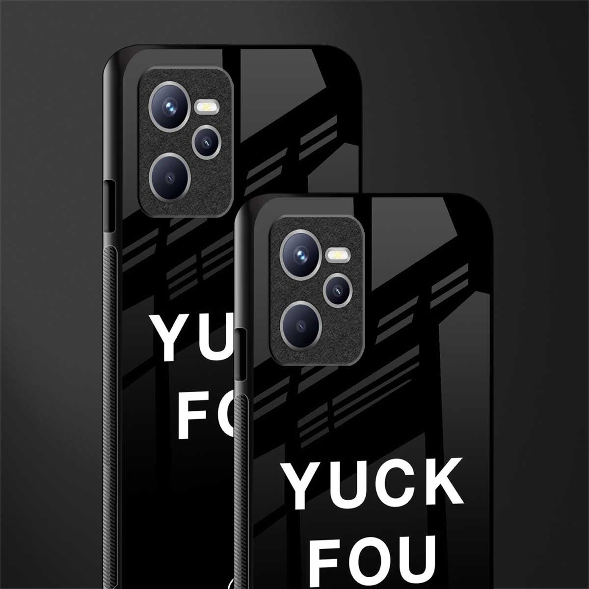 yuck fou glass case for realme c35 image-2