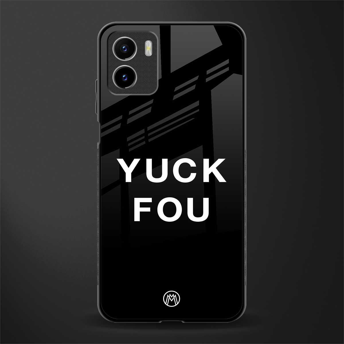 yuck fou glass case for vivo y15s image