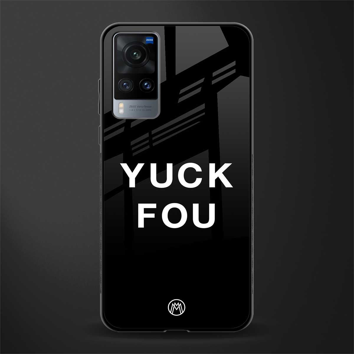 yuck fou glass case for vivo x60 image