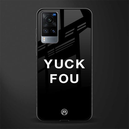 yuck fou glass case for vivo x60 image