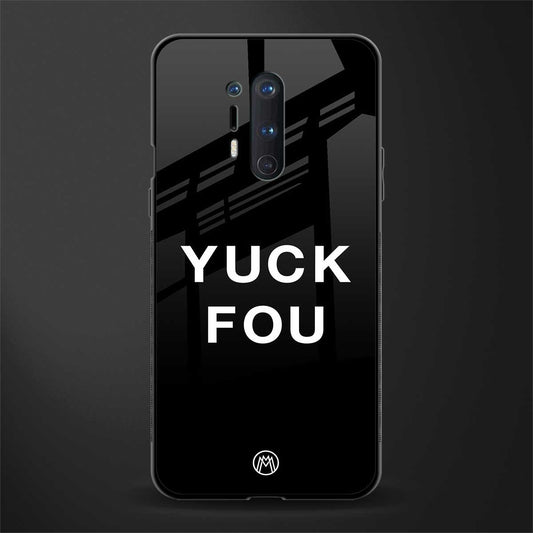 yuck fou glass case for oneplus 8 pro image