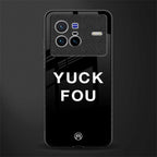 yuck fou glass case for vivo x80 image